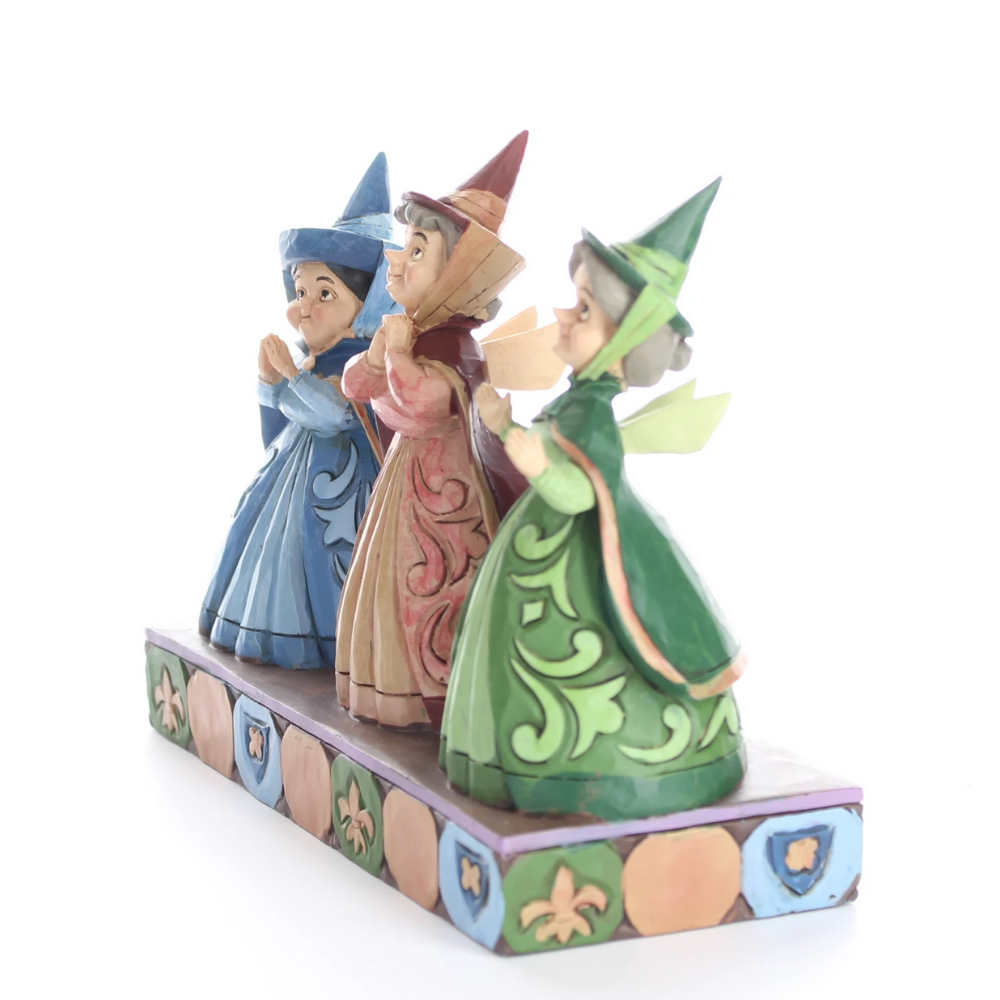 Disney Traditions Three Fairy Guardians Royal Guests