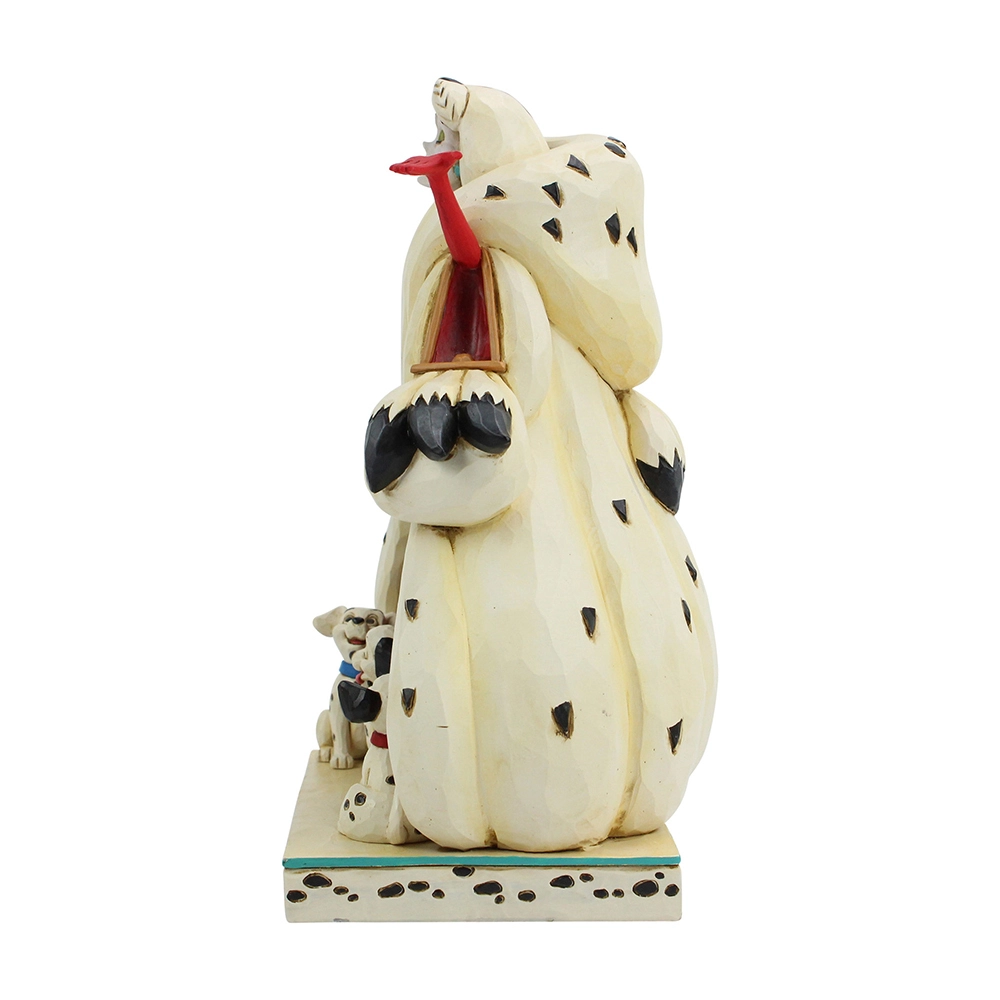 Disney Traditions Cruella De Vil with Dalmatian Puppies