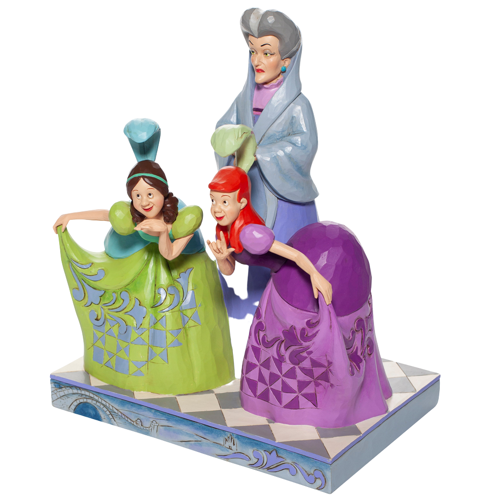 Disney Traditions Lady Tremaine Anastasia and Drizella Figurine