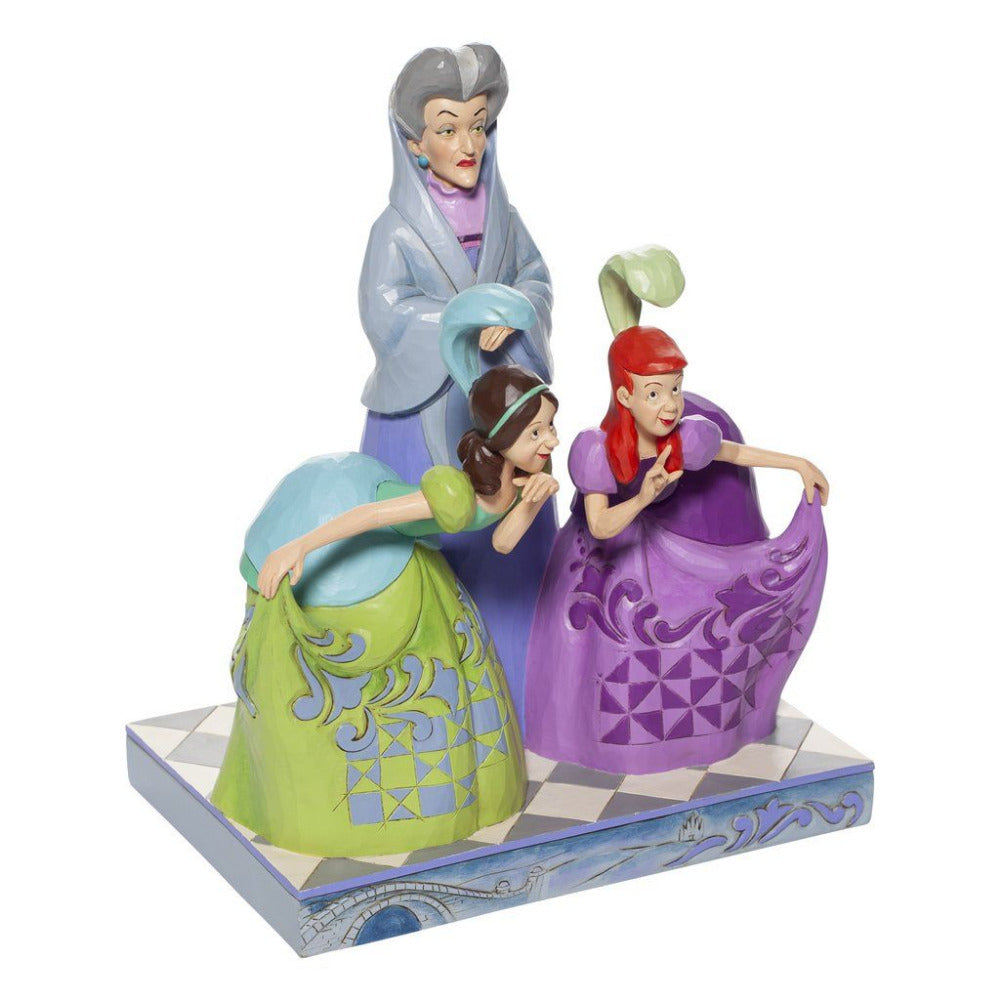 Disney Traditions Lady Tremaine Anastasia and Drizella Figurine