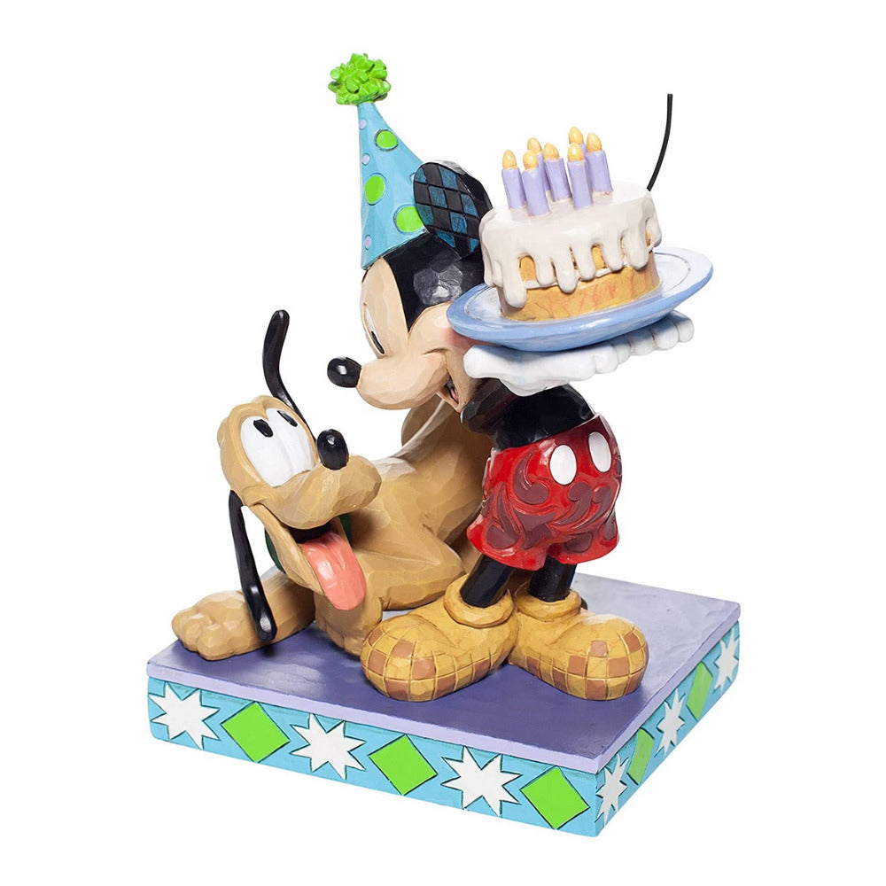 Disney Traditions Pluto and Mickey Mouse 90th Birthday