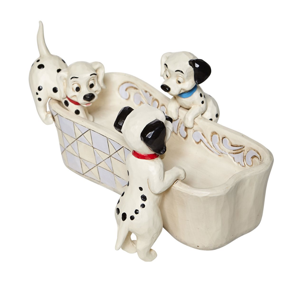 Disney Traditions 101 Dalmatians Puppy Bowl Bone Dish
