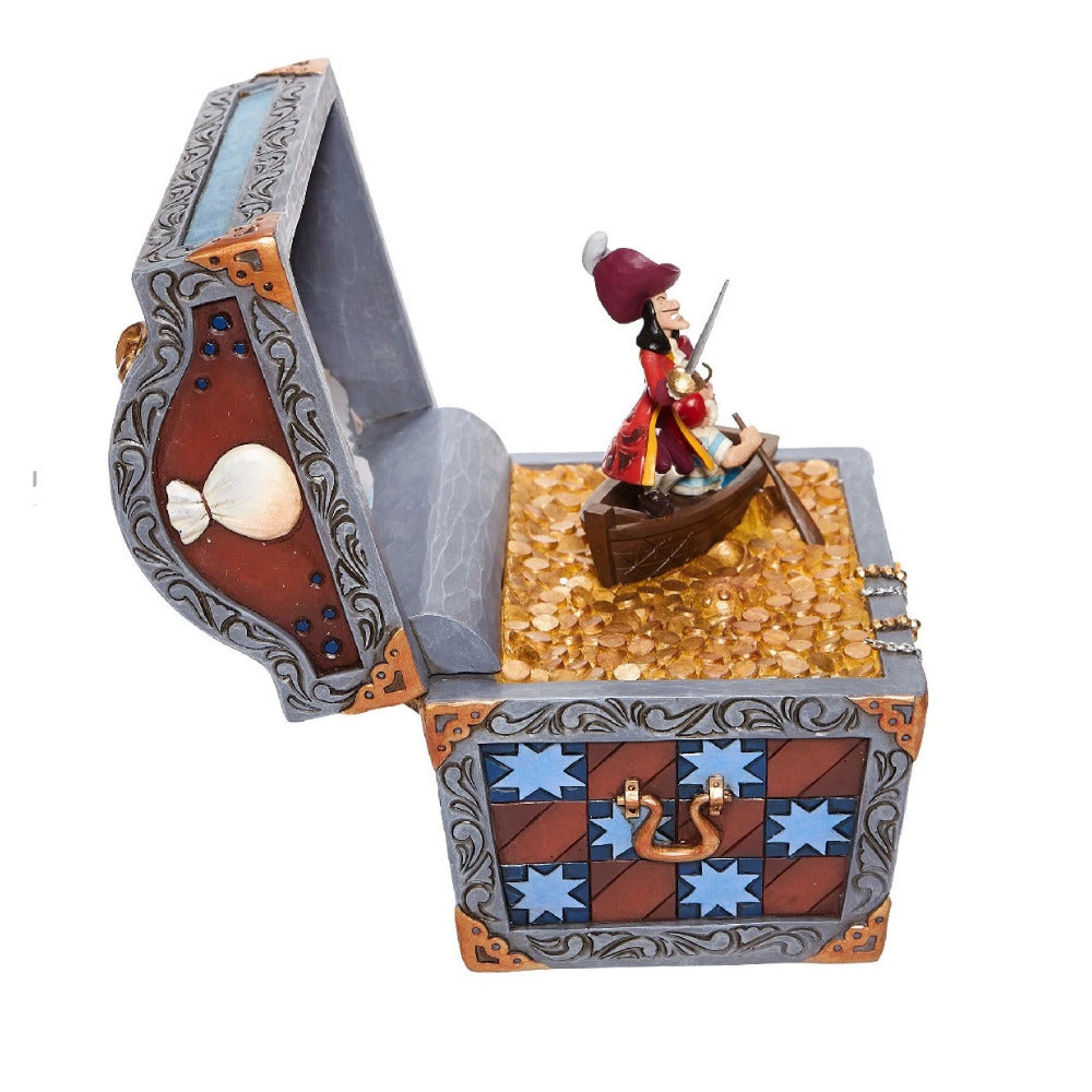Disney Traditions Peter Pan Treasure Chest Scene