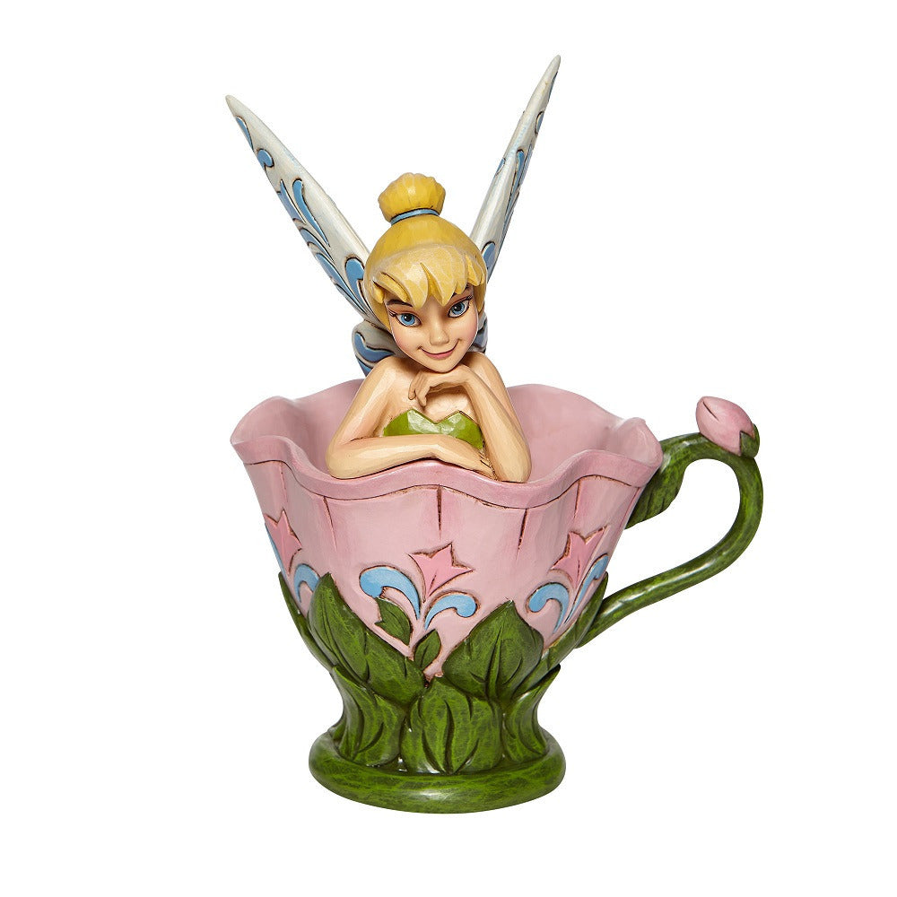 Disney Traditions Tink Tinker Bell Sitting in Flower
