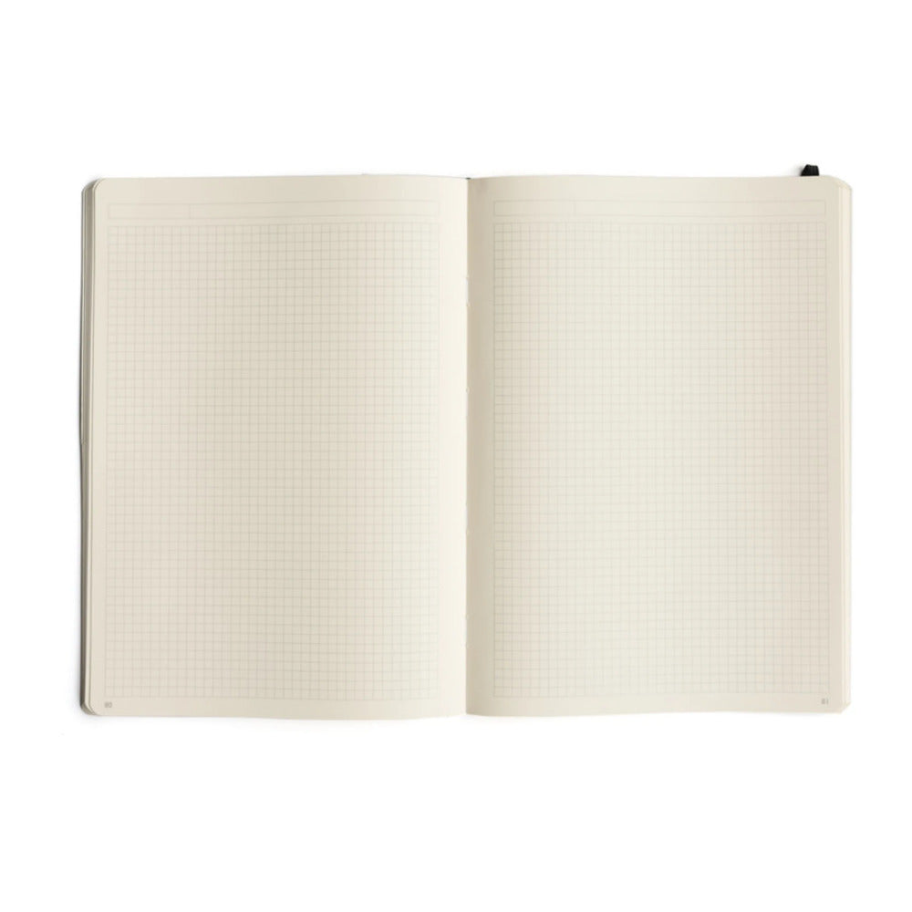 Clairefontaine Thread-bound Notebook Grid A4 Black