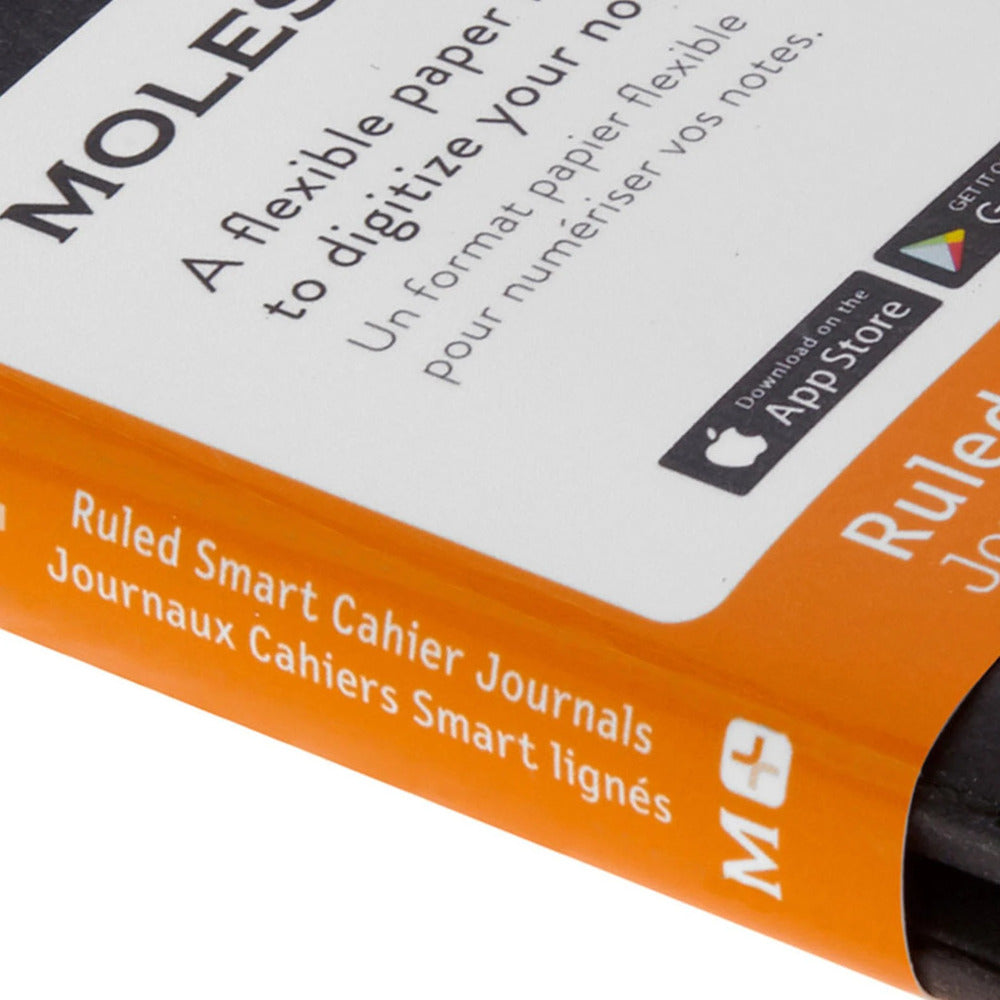 Moleskine Smart Paper Cahier Pocket Ruled Black (Set of 2)