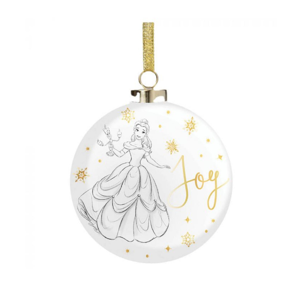 Disney Collectible Christmas Bauble Belle Joy