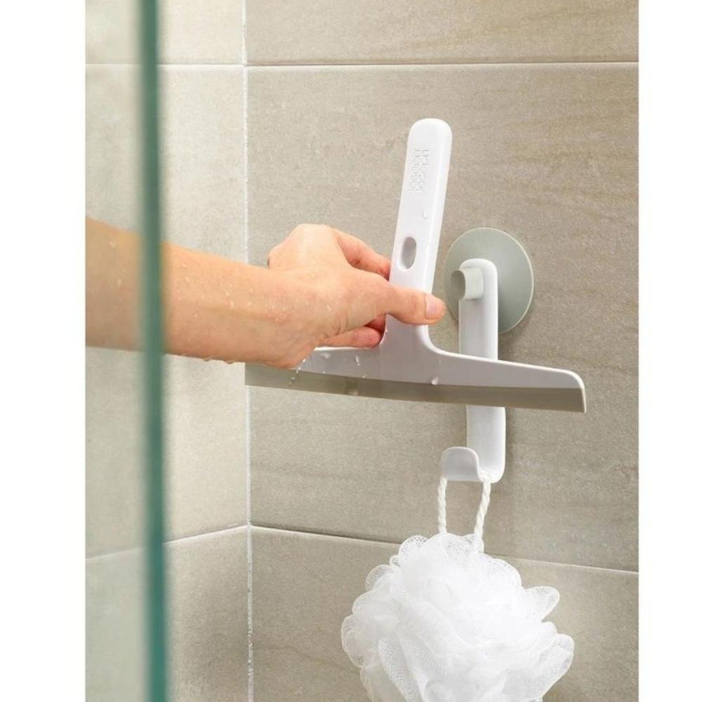 Joseph Joseph EasyStore Slimline Squeegee with Storage Hook Grey
