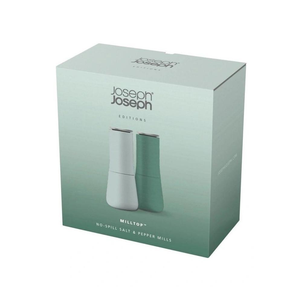 Joseph Joseph Milltop Salt & Pepper Mills - Sage