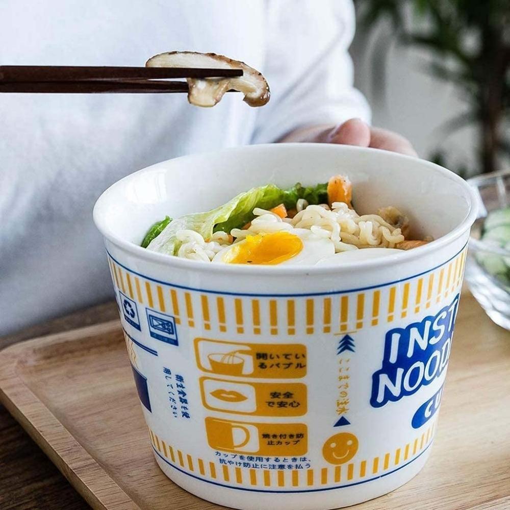 Ceramic Instant Noodles Cup with Lid