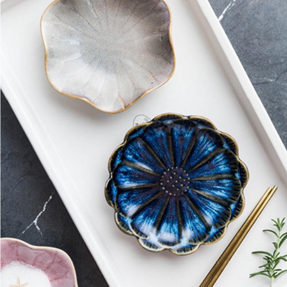 Blue Sakura Ceramic Mini Dish (Set of 2)