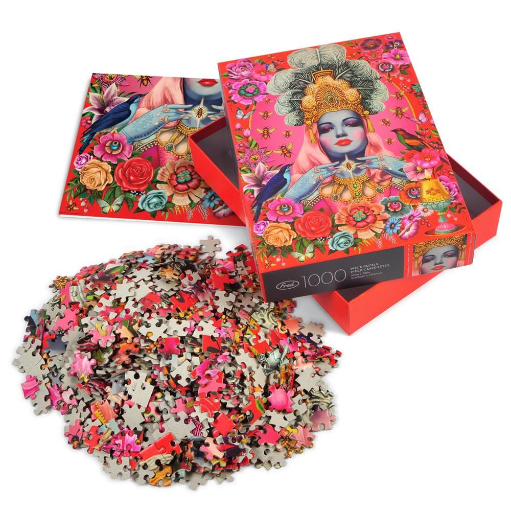 Fred & Friends Queen Bee 1000 Piece Jigsaw Puzzle