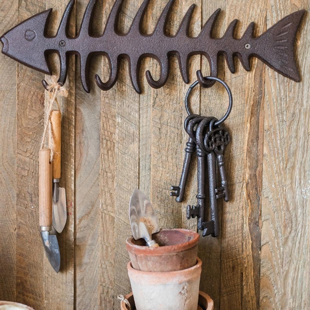 Vintage Cast Iron Wind Chime Keys