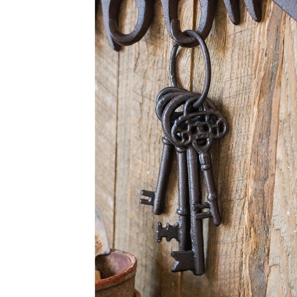 Vintage Cast Iron Wind Chime Keys