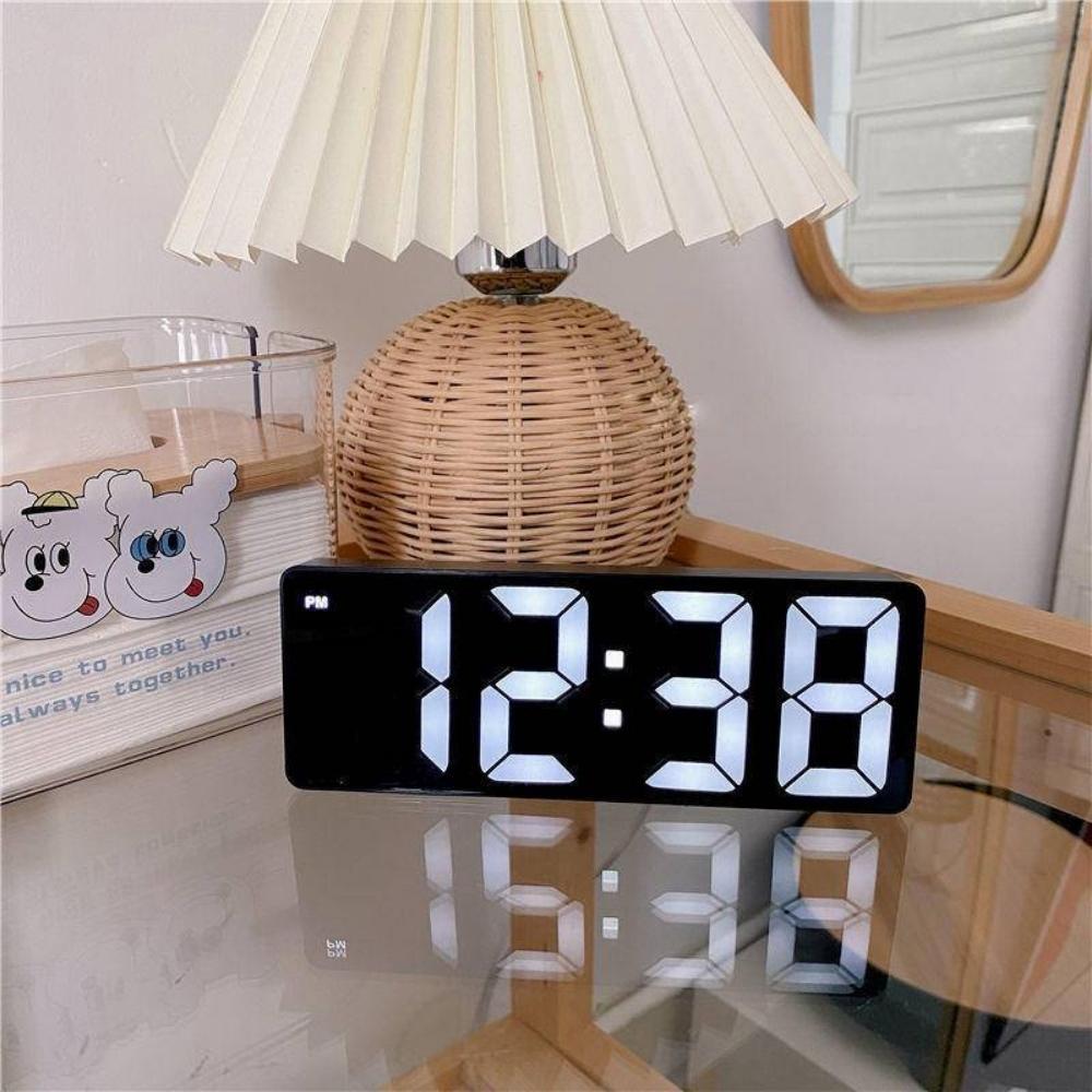 Digital LED Mirror Display Alarm Clock