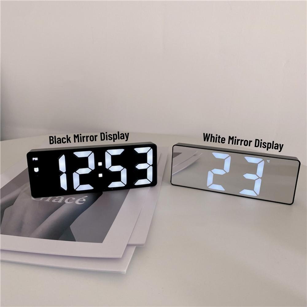 Digital LED Mirror Display Alarm Clock