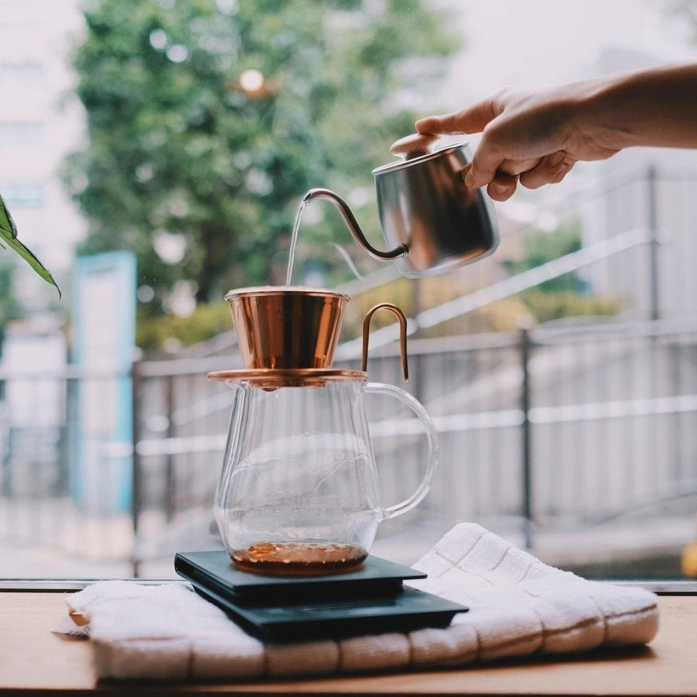 Miyaco Miyacoffee Silver Beach Single Drip Kettle