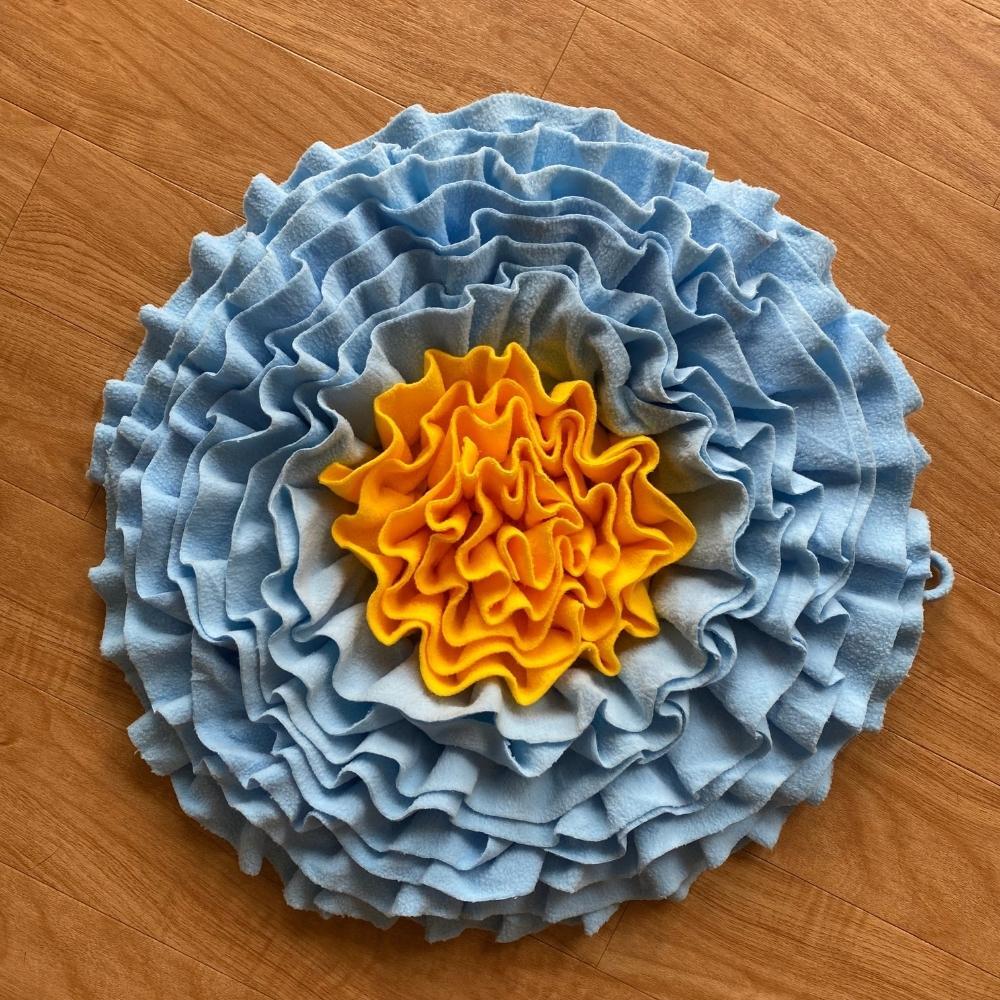 Paw Fun Snuffle Feeding Mat 50cm - Sunshine