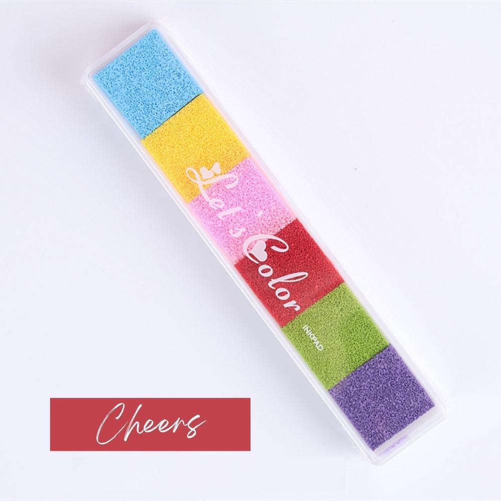 DIY Craft Stamp Ink Pad Set of 7