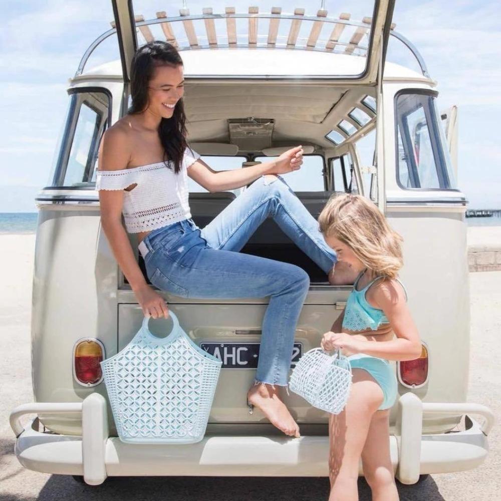 Sun Jellies Atomic Tote Blue