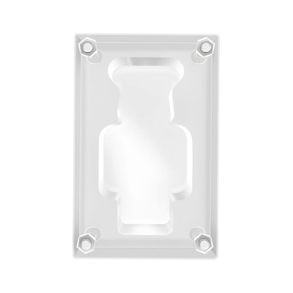 100% Bearbrick Clear Acrylic Display Case
