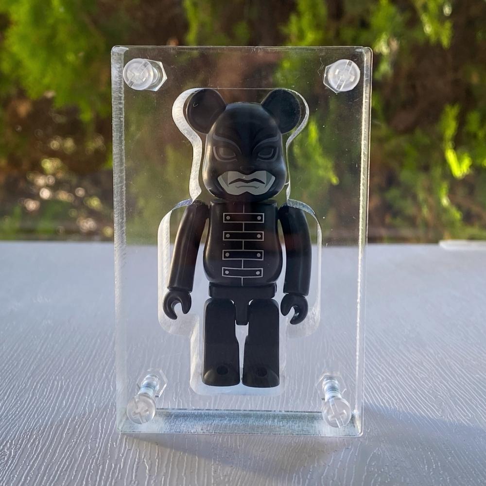100% Bearbrick Clear Acrylic Display Case
