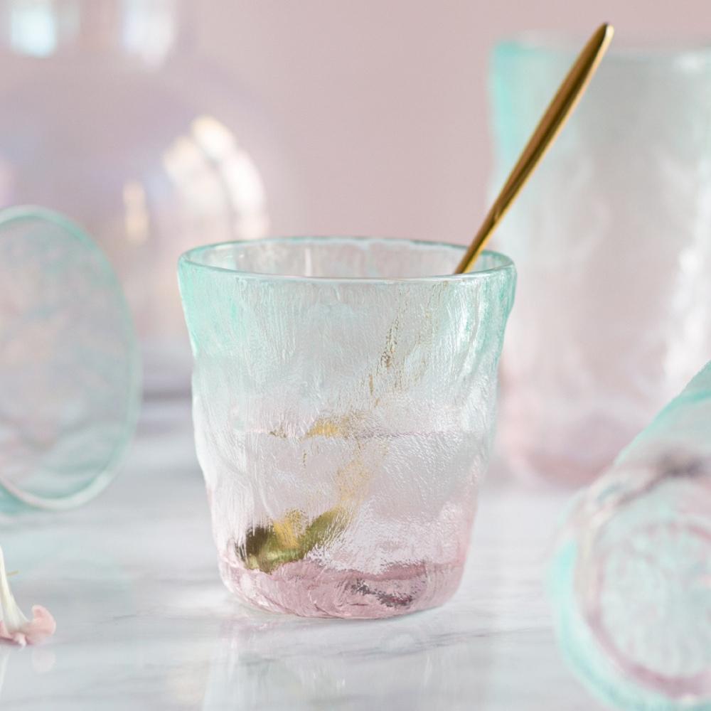 Galaxy Pastel Gradient Glass Tumbler (Set of 2)