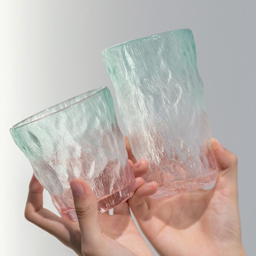 Galaxy Pastel Gradient Glass Tumbler (Set of 2)