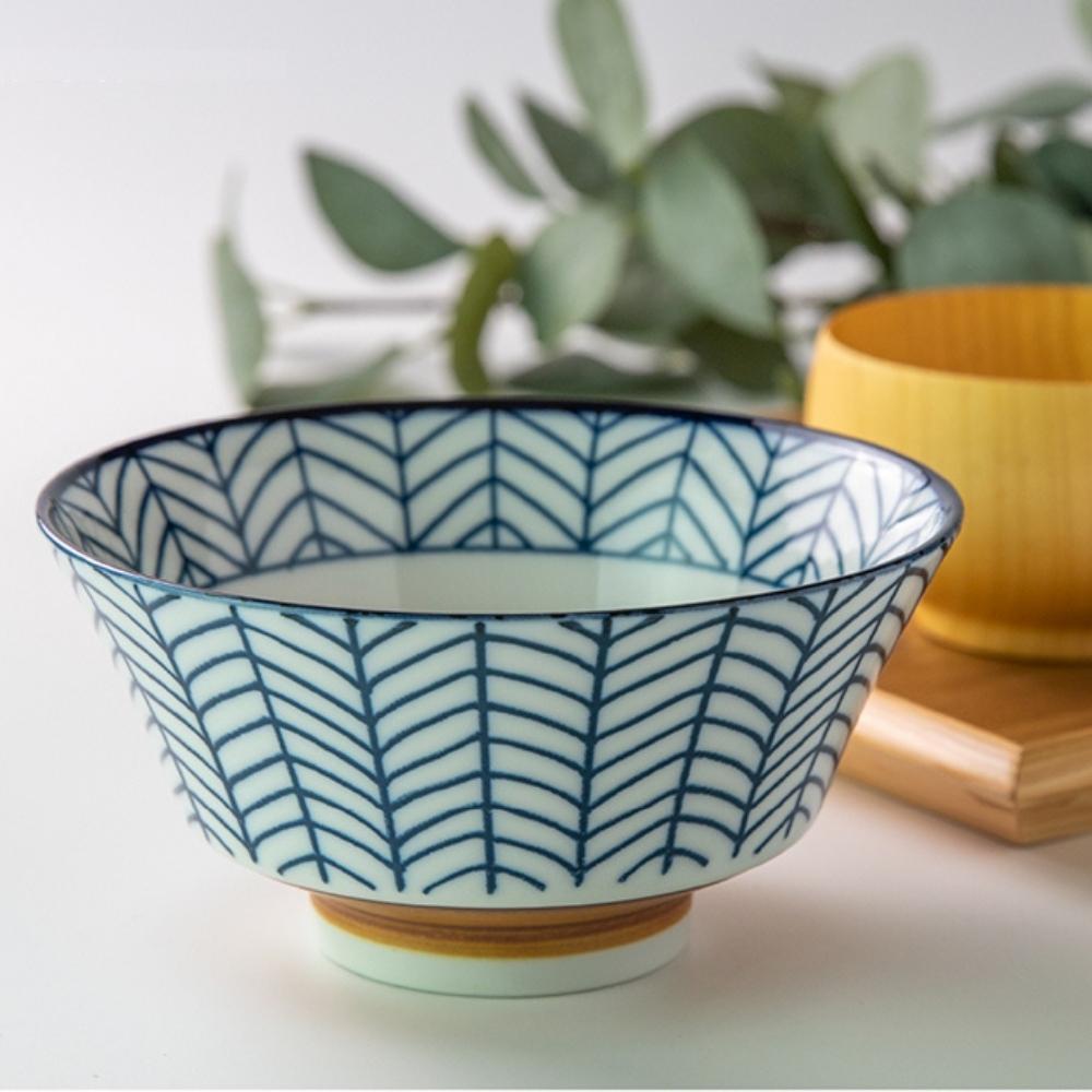 Minoru Pottery Suzu Yabane Japanese Porcelain Ramen Bowl