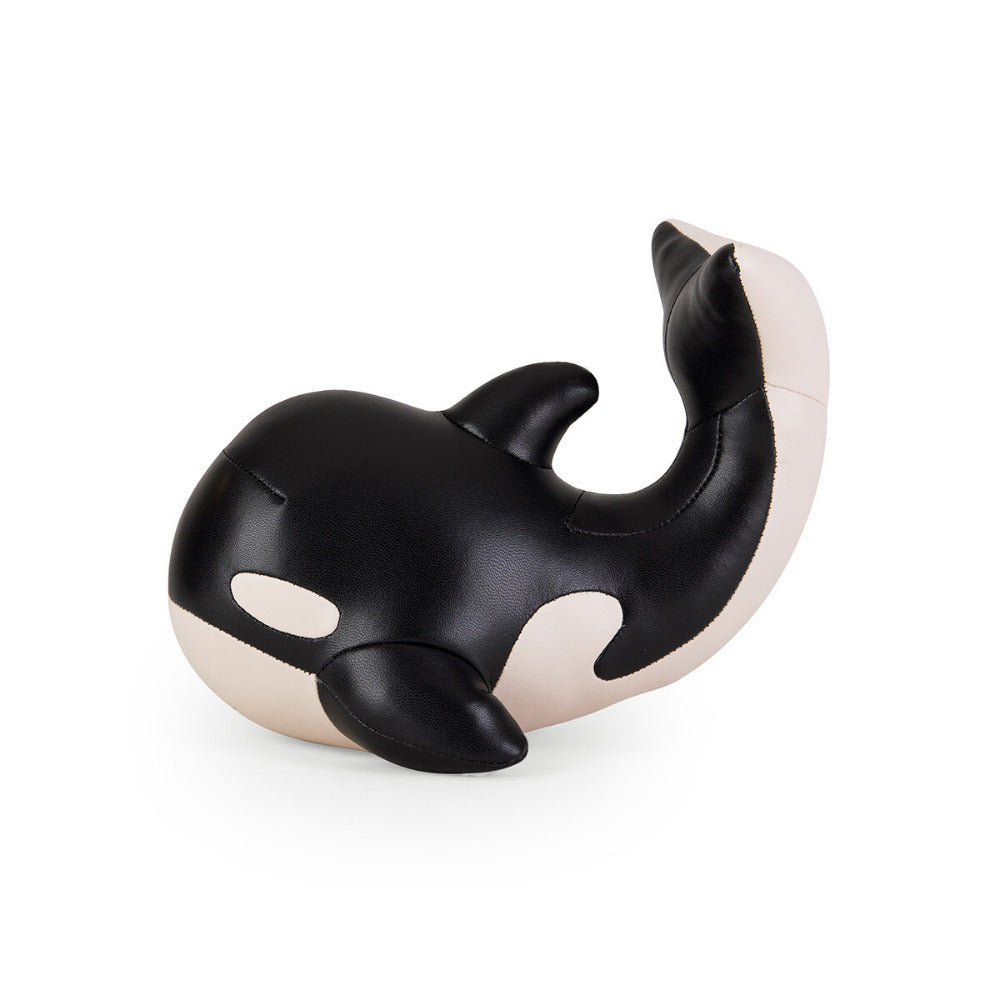 Zuny Bookend Whale Black