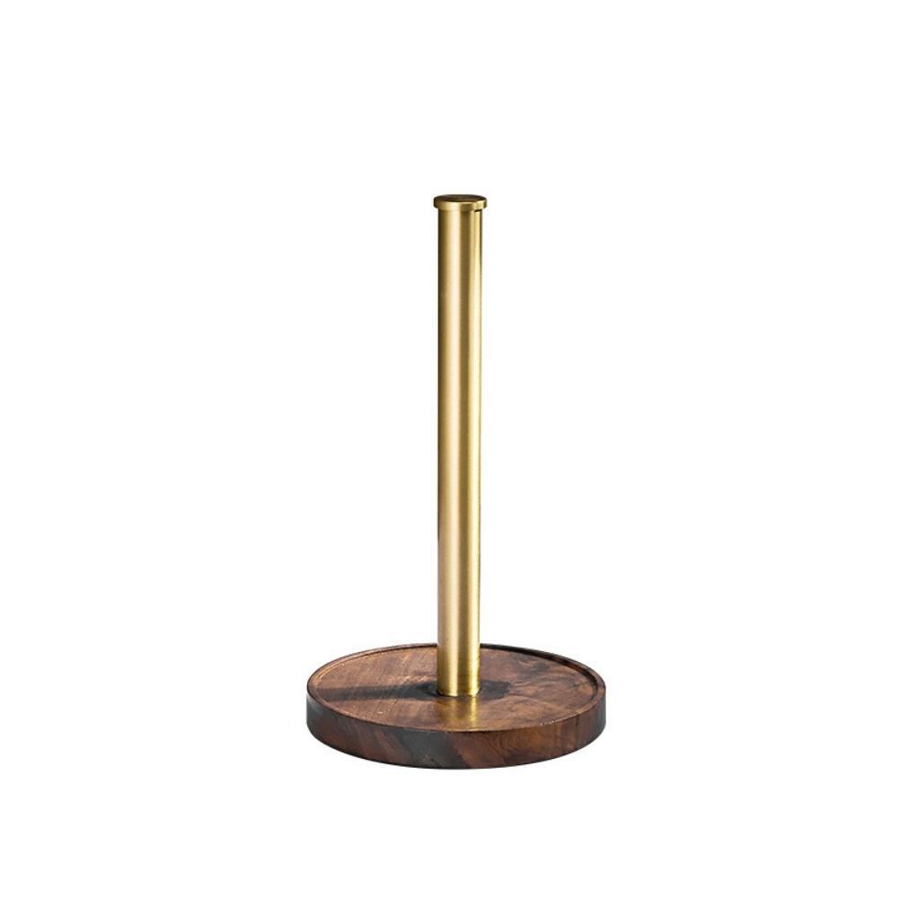 Oliver Walnut Wooden Kitchen Roll Holder