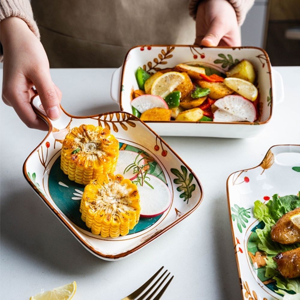 Ceramic Fairy Forest 22cm Bake Dish