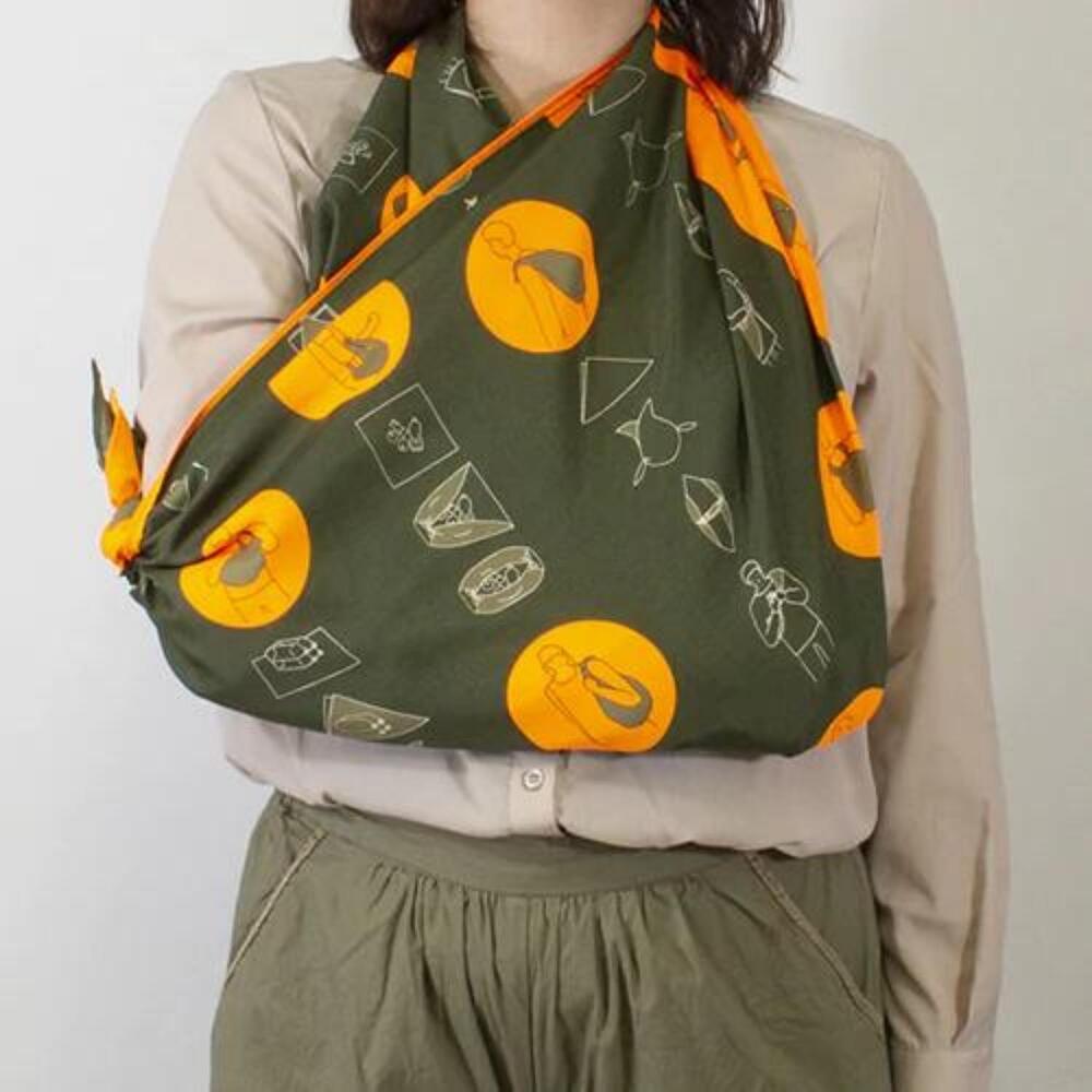 Musubi 100 Kata Kata Aquadrop Rescue Furoshiki Wrapping Cloth