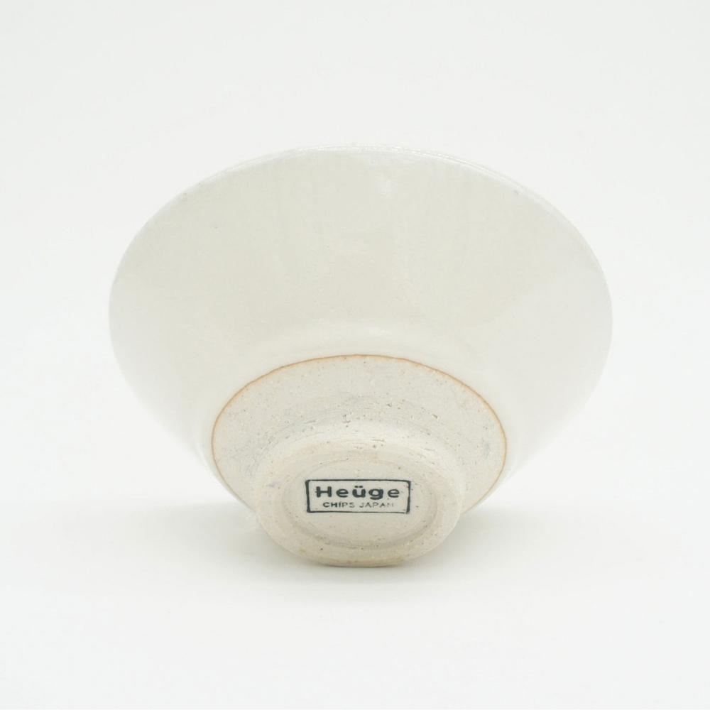 CHIPS JAPAN Heuge Rice Bowl Shino White
