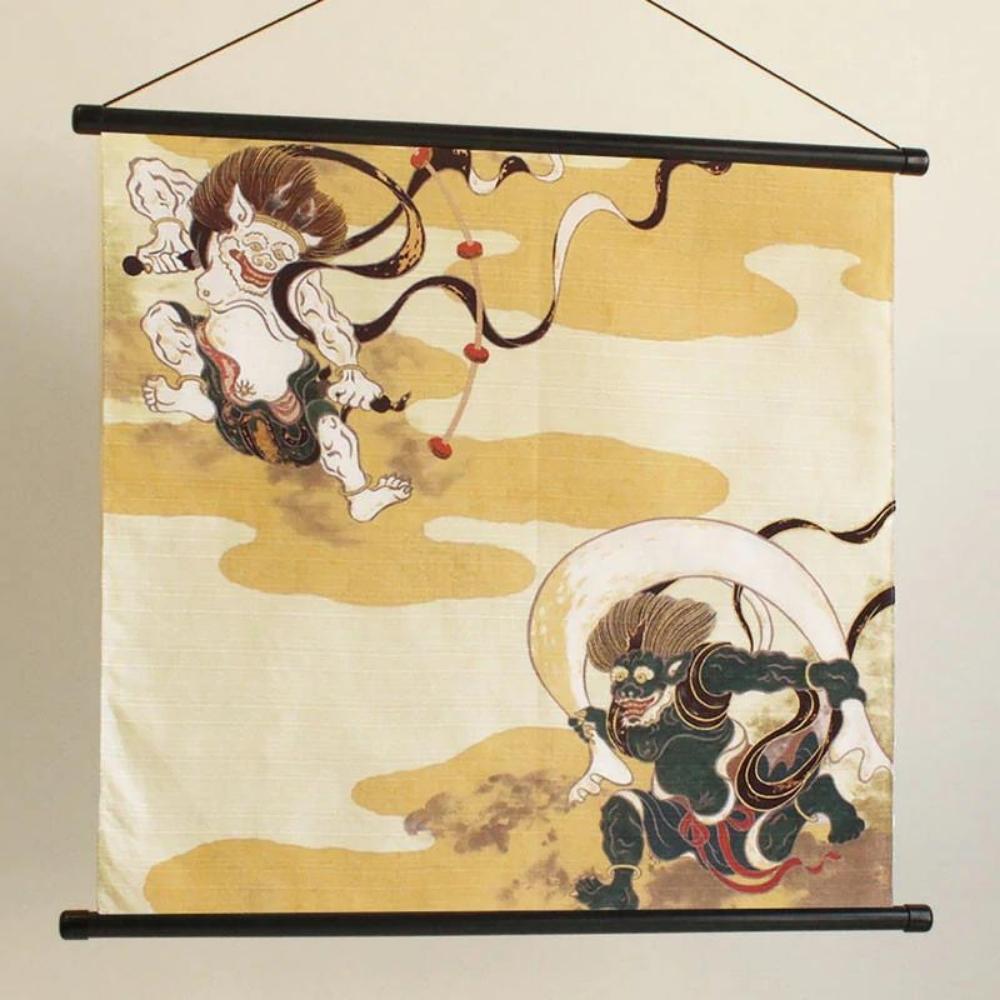 Musubi 48 Gods of Wind and Thunder Furoshiki Wrapping Cloth