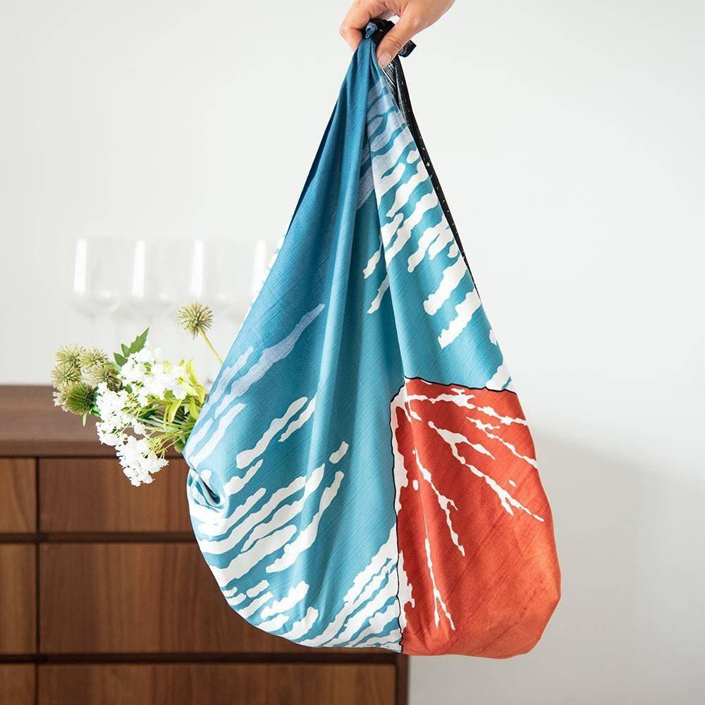 Musubi 104 The Red Fuji Hokusai Furoshiki Wrapping Cloth