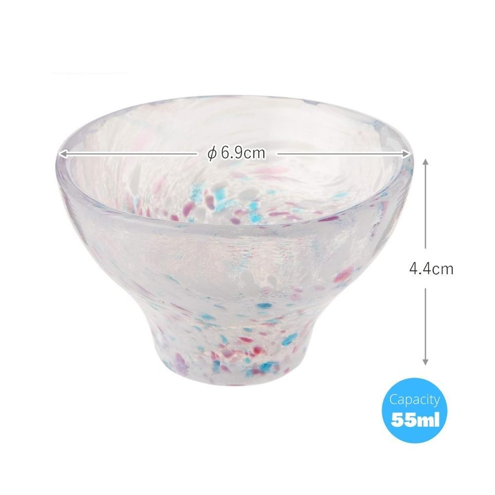Toyosasaki Colourful Confetti Sake Cup 55ml