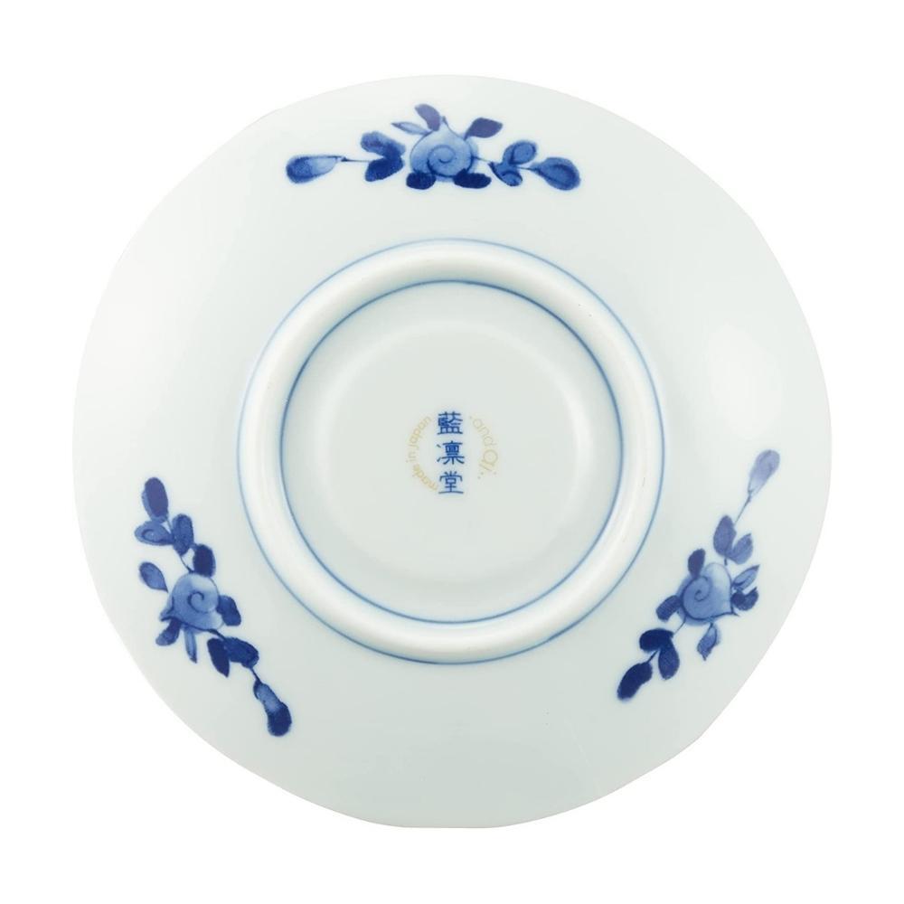 And Ai Minoyaki Koimari Coffee Cup & Saucer Set of 2