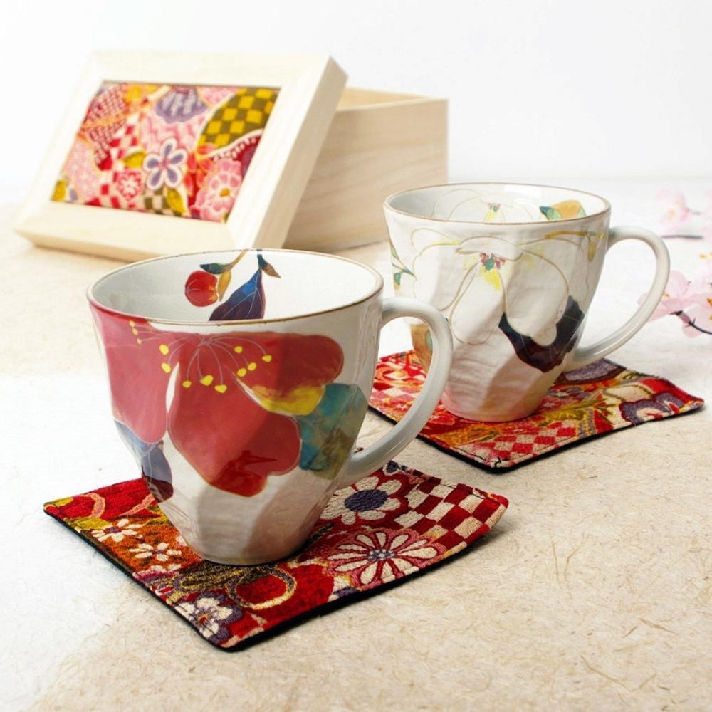 And Ai Hanakairo Coffee Mugs & Coasters (Set of 2)