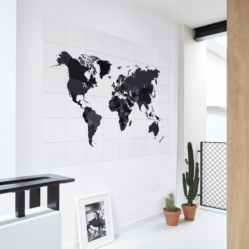 IXXI The World Black & White Wall Art 120x160cm