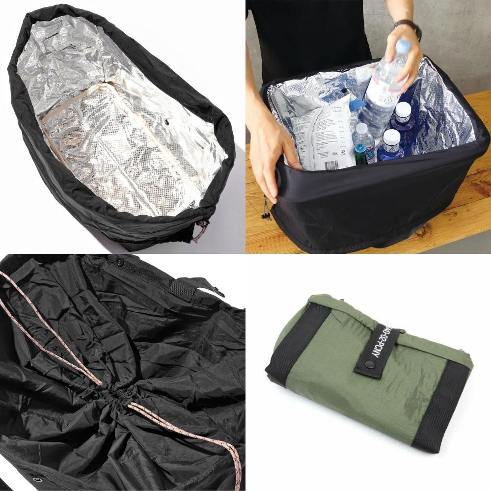 Post General Packable Parachute Shopping Cooler Bag