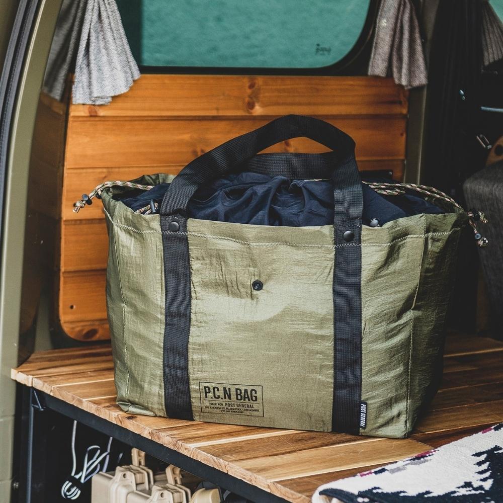 Post General Packable Parachute Shopping Cooler Bag