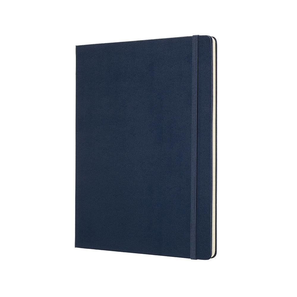 Moleskine Classic Extra Large Hard Cover Notebook Grid - Sapphire Blue