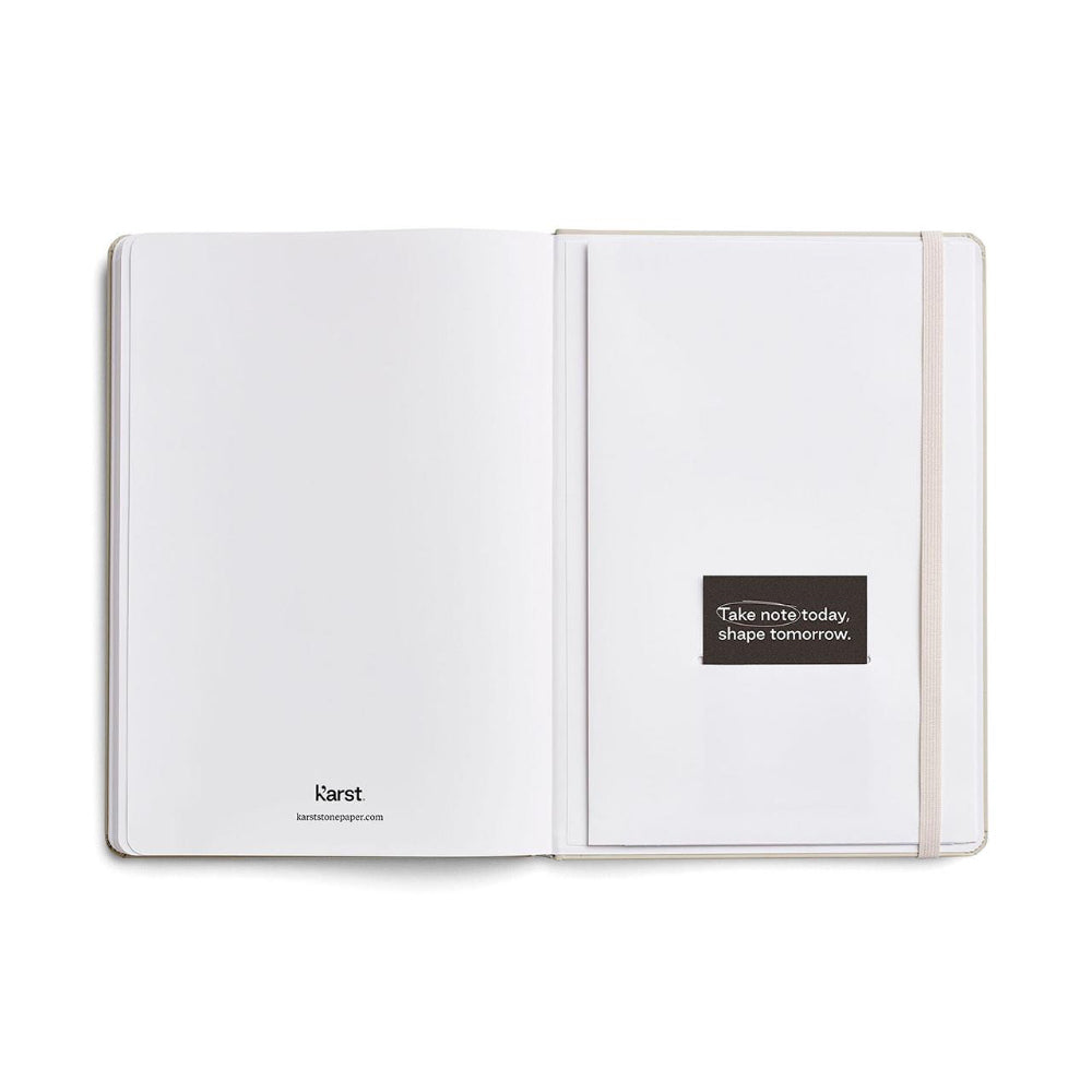 Karst Hard Cover A5 Notebook Grid Pinot