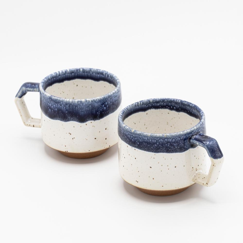 CHIPS JAPAN Stack Mug White Navy