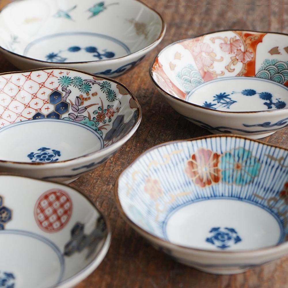 Bloom Fuwari Koimari 16cm Bowl 5pc Set