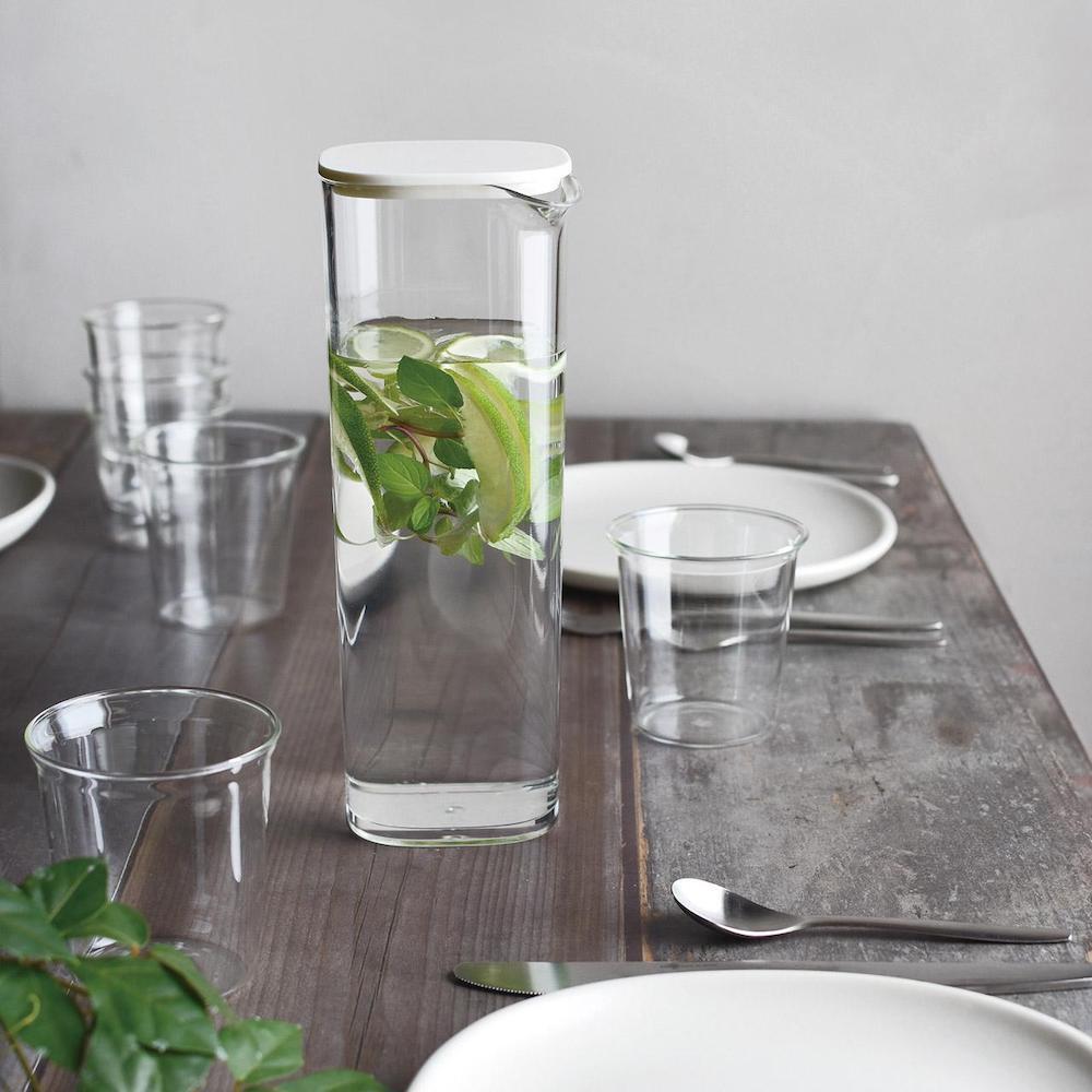 Kinto Ova Water Carafe White