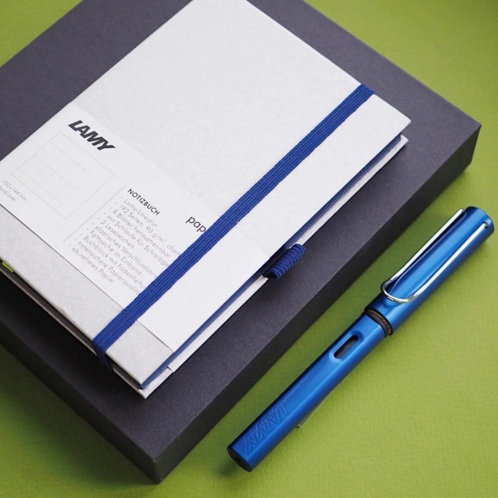 Lamy A5 Hard Cover Notebook and Fountain Pen Gift Set