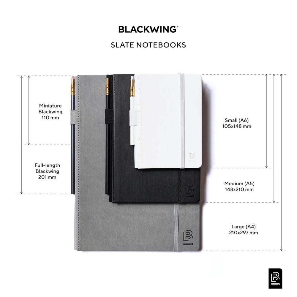 Blackwing Slate Notebook Plain A6 Grey