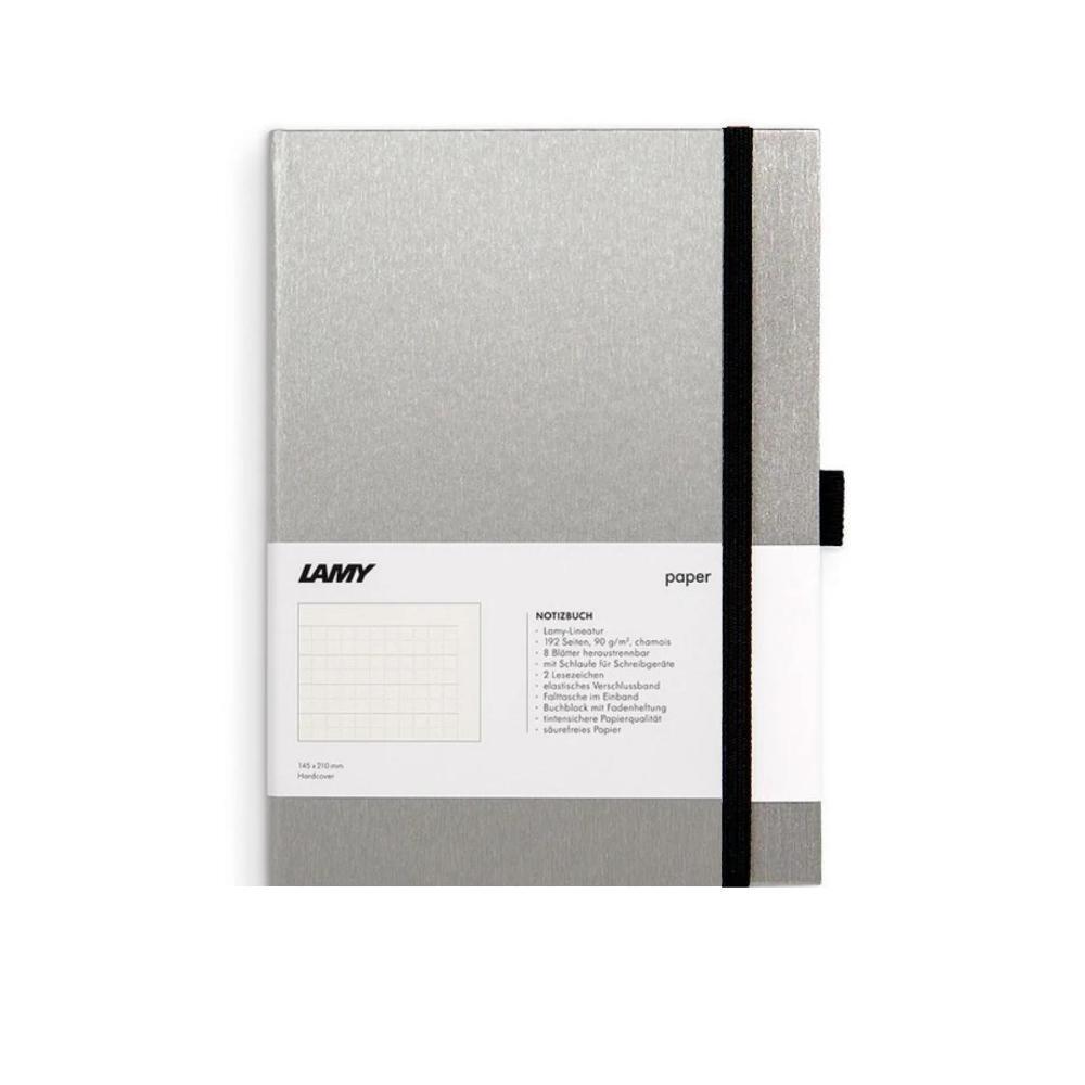 LAMY Hard Cover Notebook Ruled A5 Black Purple